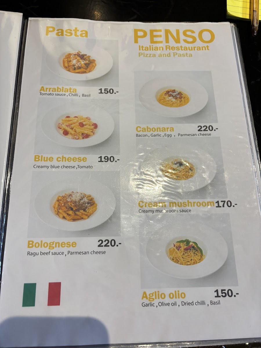 PENSO ITALIAN เพ็นโซ่ Photo Menu 2