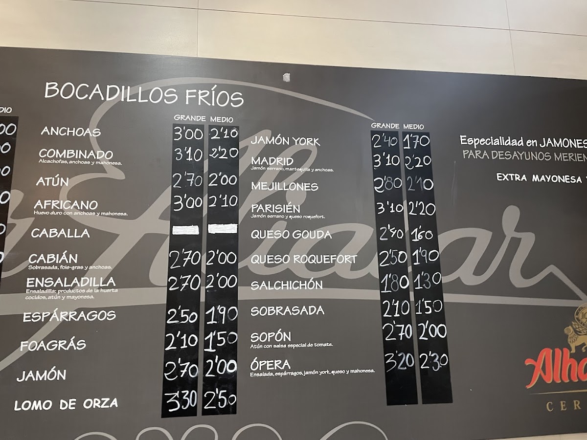 Bar Aliatar Photo Menu 9
