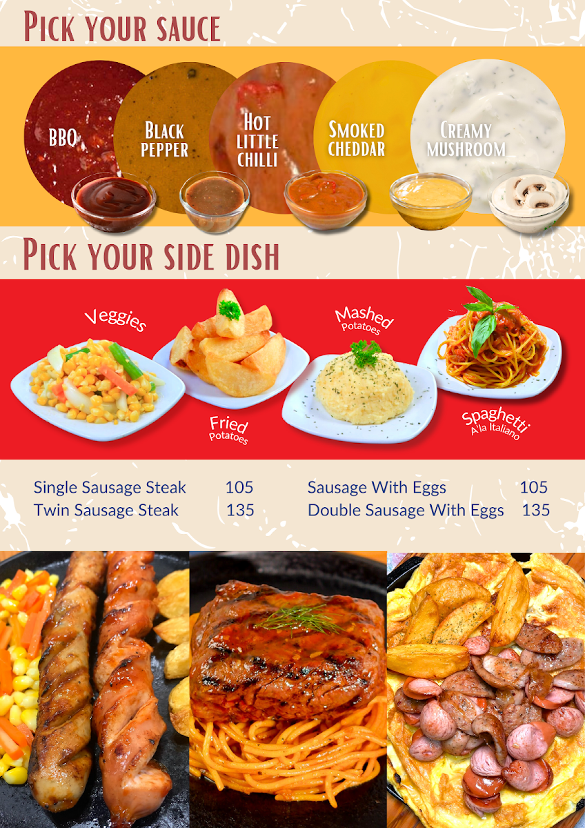 Frankfurter Hotdog & Steak Photo Menu 2