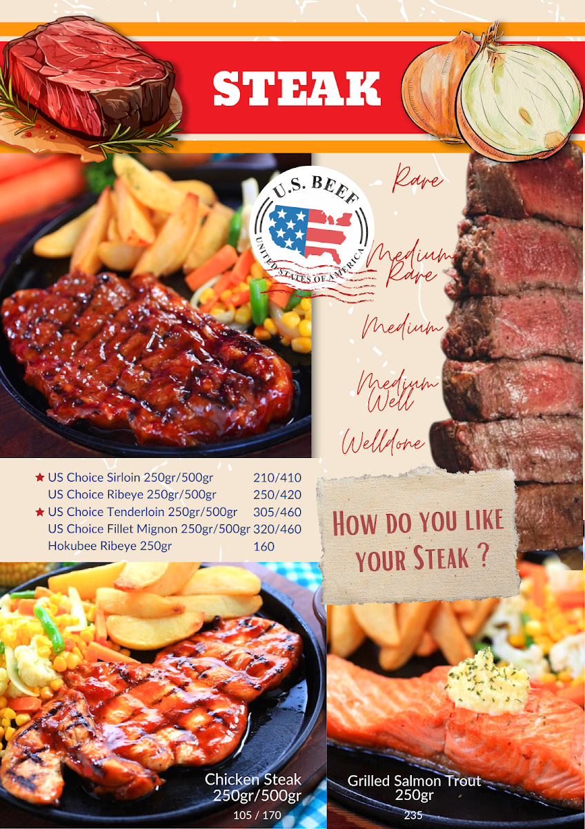 Frankfurter Hotdog & Steak Photo Menu 4