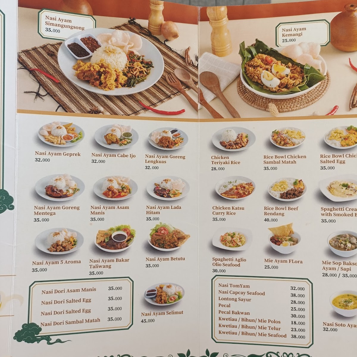 Flora Garden Cafe & Resto Photo Menu 2