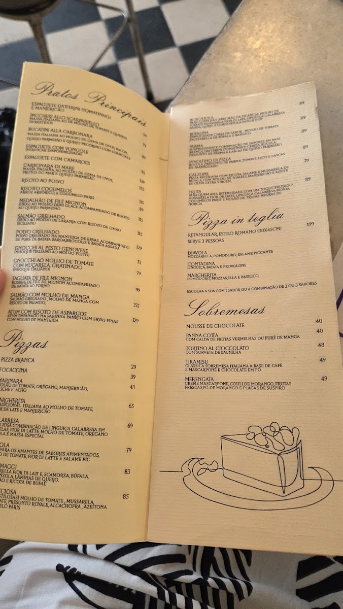 Gioia Photo Menu 1