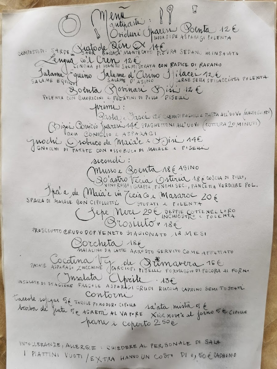 Osteria Nane della Giulia Photo Menu 7