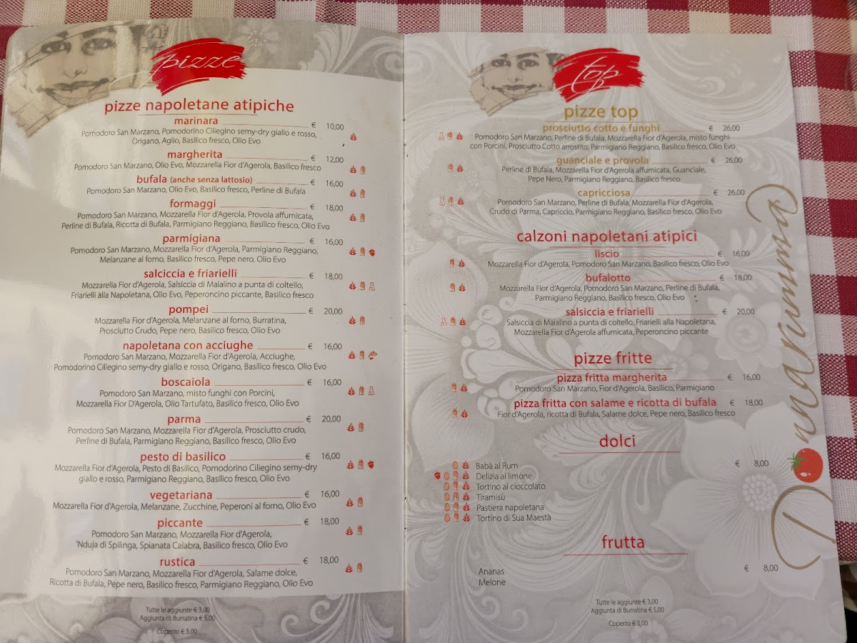Pizzeria Ristorante Donnarumma Photo Menu 1