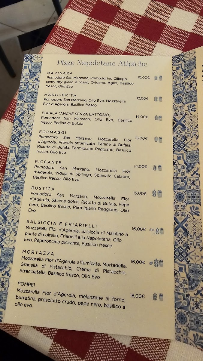 Pizzeria Ristorante Donnarumma Photo Menu 8