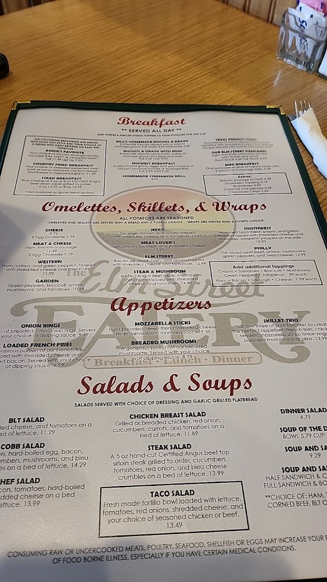 The Elm Street Eatery Photo Menu 10