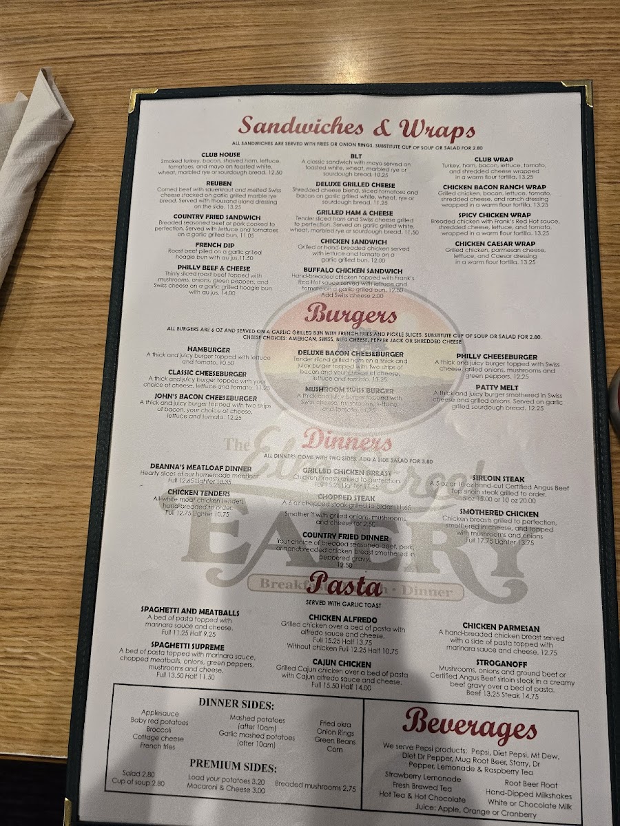 The Elm Street Eatery Photo Menu 5