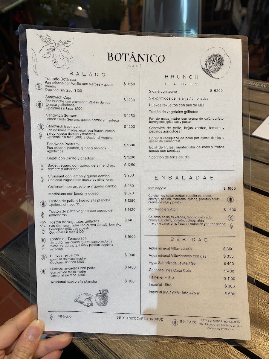 Botánico Café - Adrogué Photo Menu 1