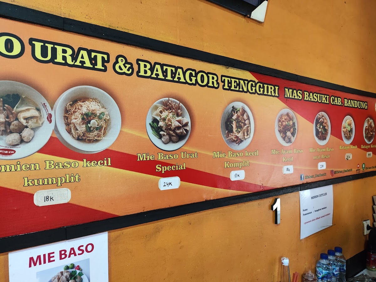 Mie Baso Mas Basuki Soreang Photo Menu 3