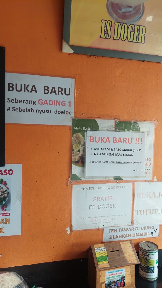 Mie Baso Mas Basuki Soreang Photo Menu 8