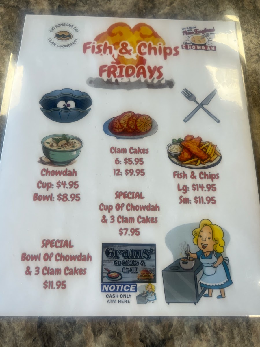 Gram’s Griddle ‘n Grill Photo Menu 6