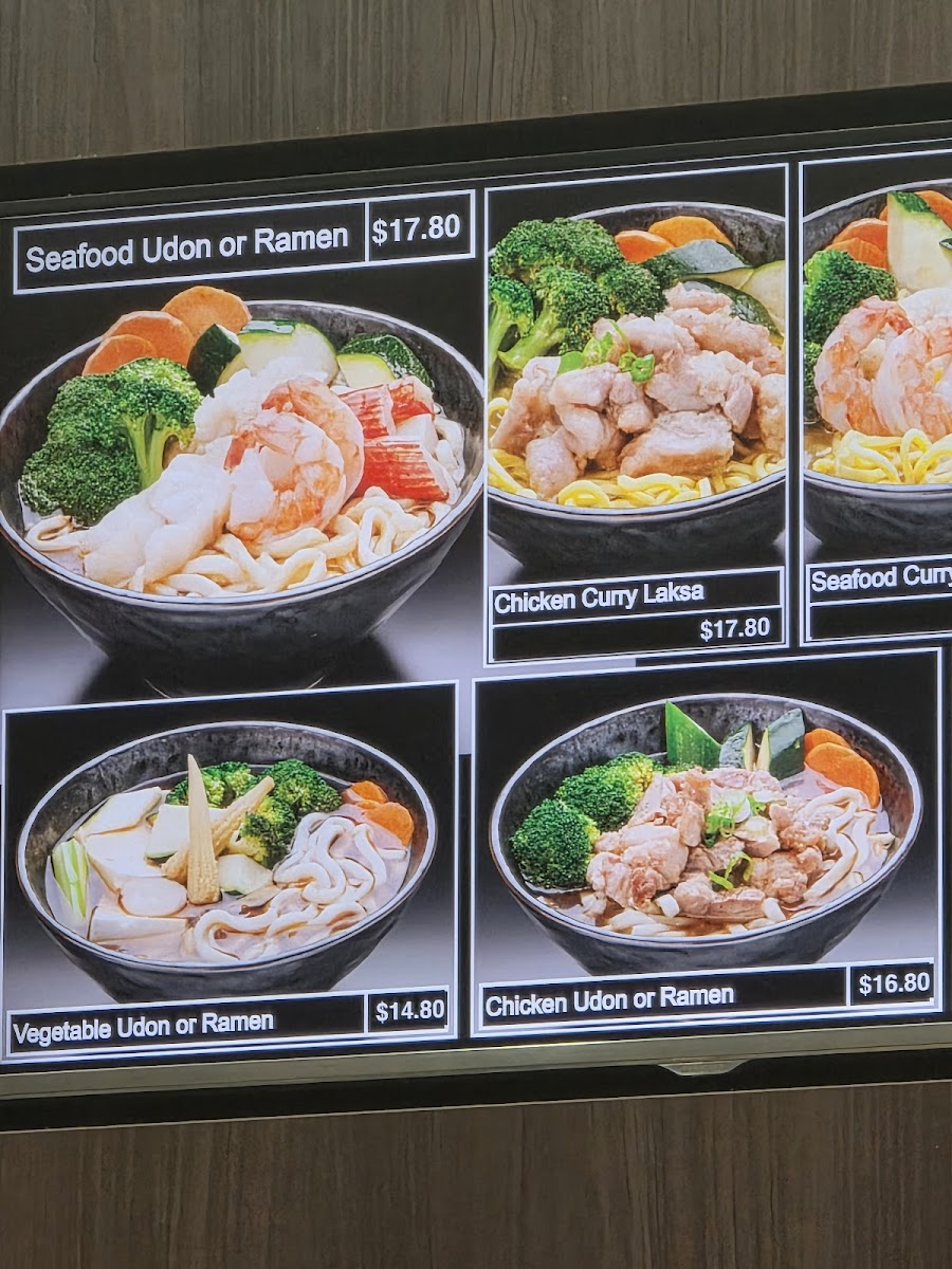 Mineya Japanese Food Photo Menu 1