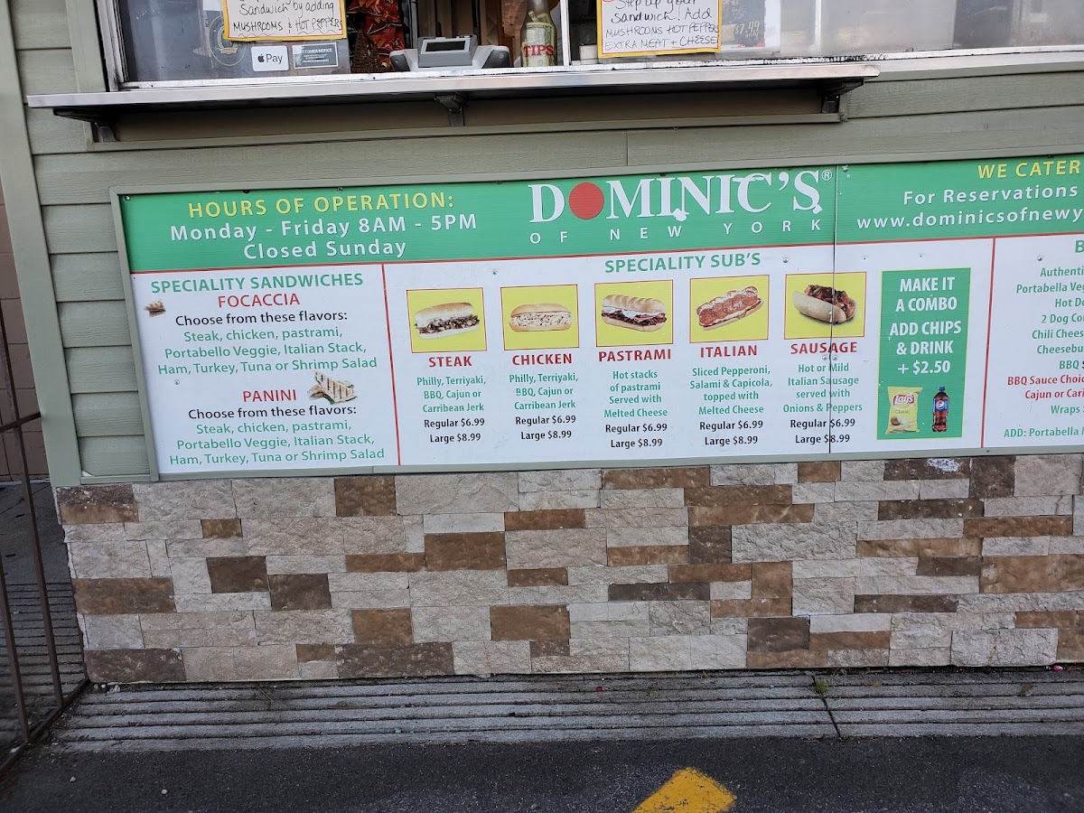 Dominics Of New York Photo Menu 8