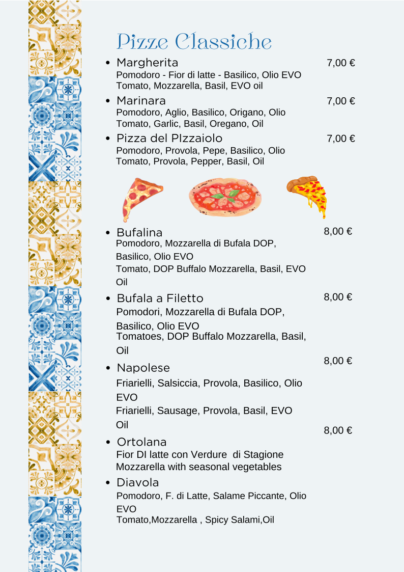 Pizzeria Luna Caprese Photo Menu 2