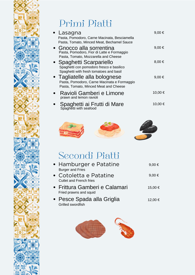 Pizzeria Luna Caprese Photo Menu 4