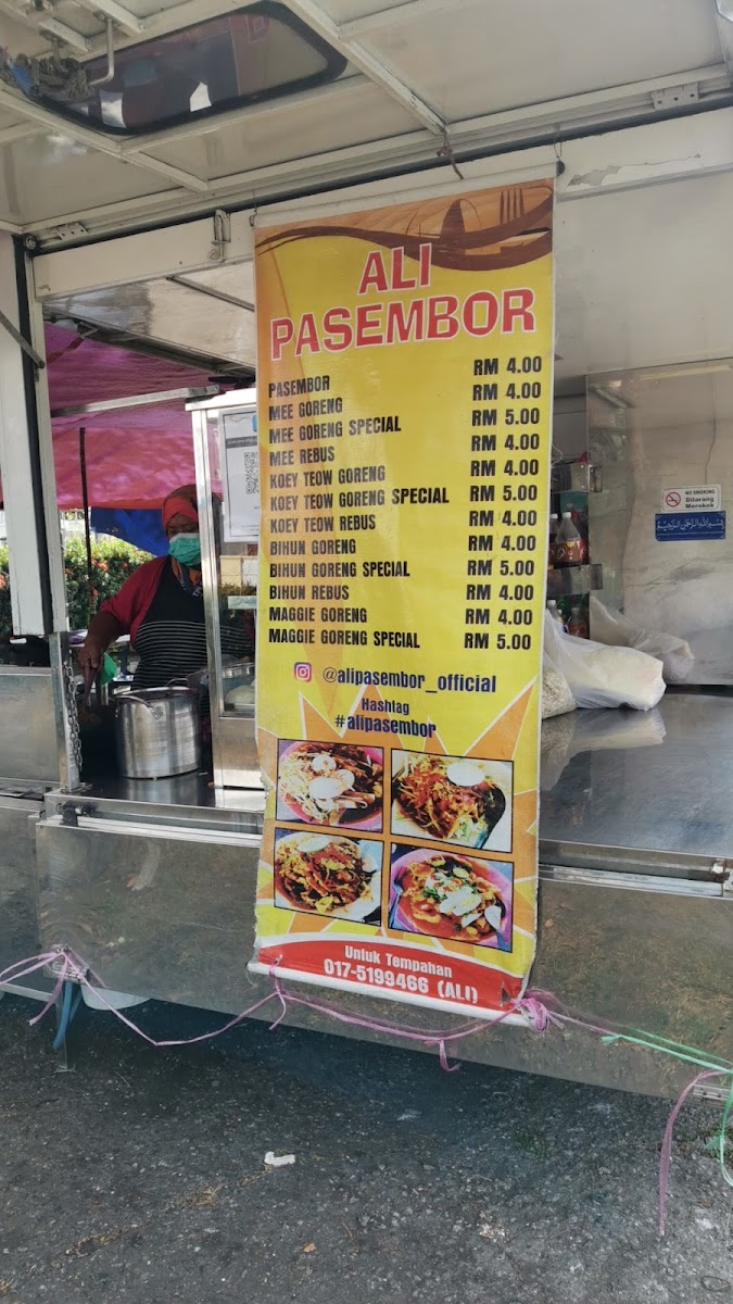 Ali Pasembor Photo Menu 1