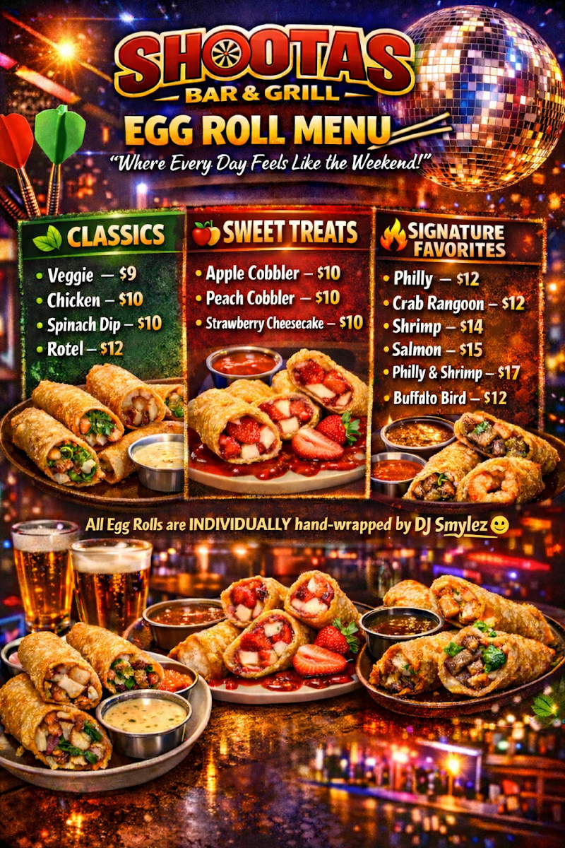SHOOTAS BAR AND GRILL Photo Menu 2