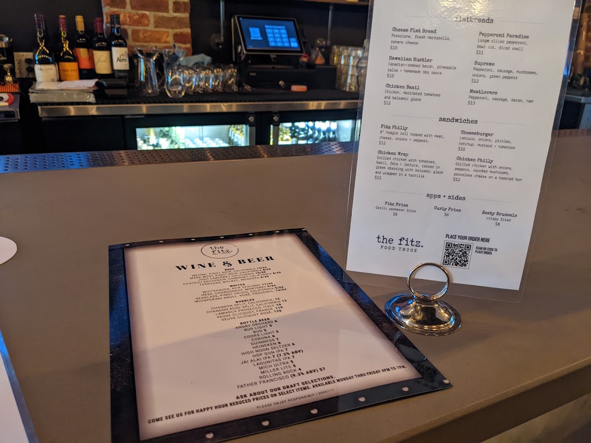 The Fitz Bar & Lounge Photo Menu 4