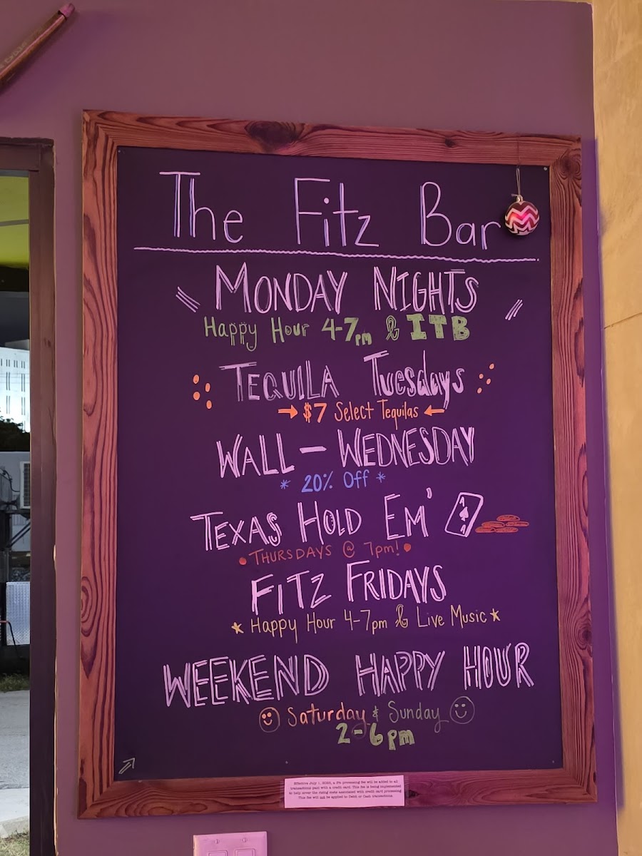 The Fitz Bar & Lounge Photo Menu 6