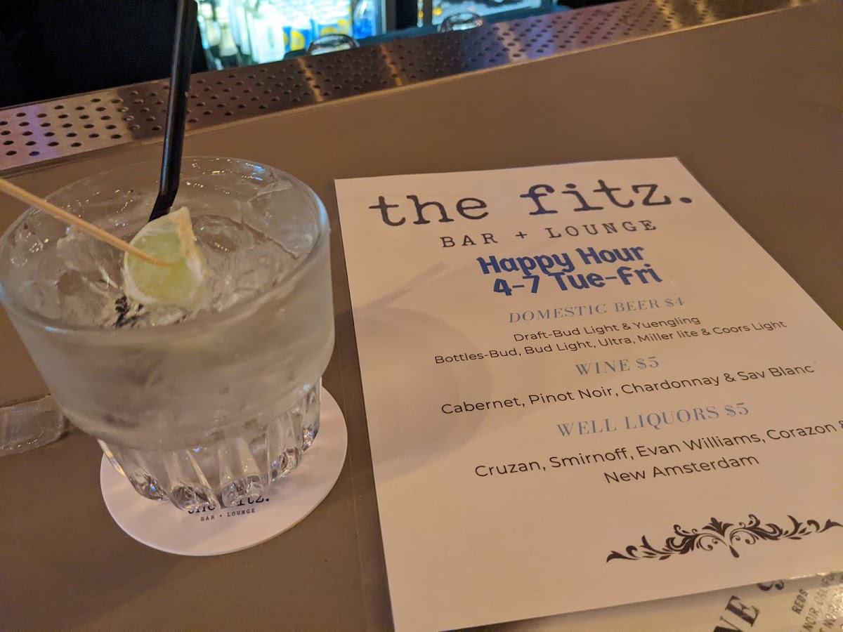 The Fitz Bar & Lounge Photo Menu 9