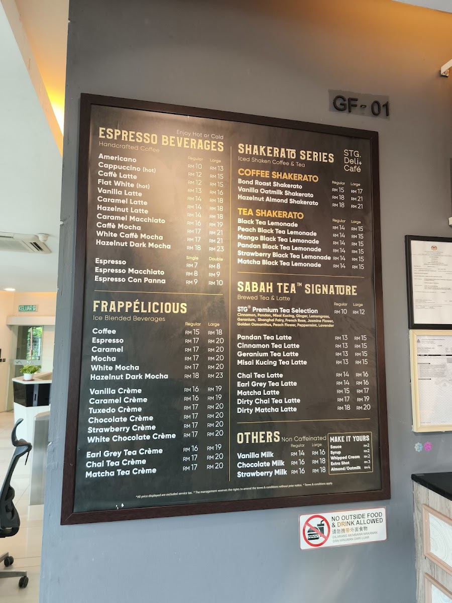 STG.Deli+Cafe VIDA Photo Menu 1