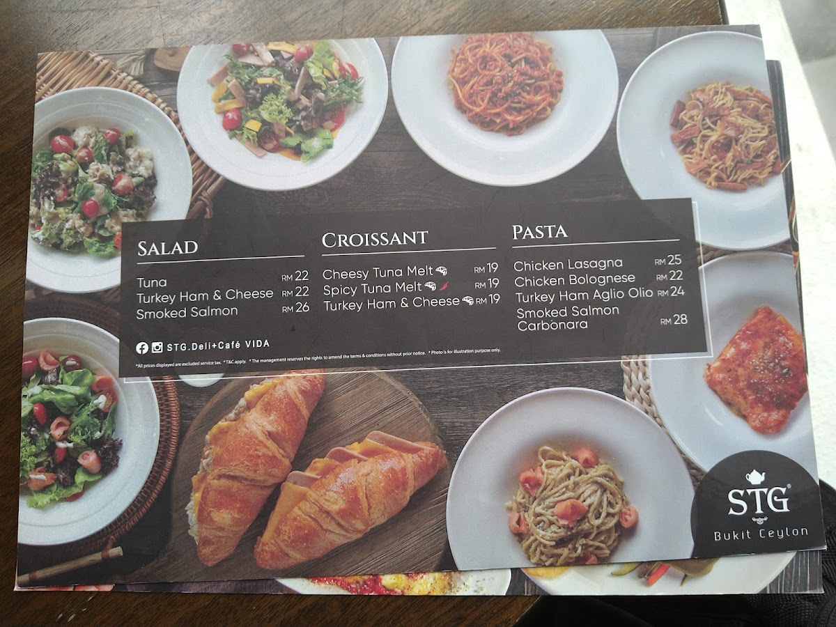 STG.Deli+Cafe VIDA Photo Menu 10