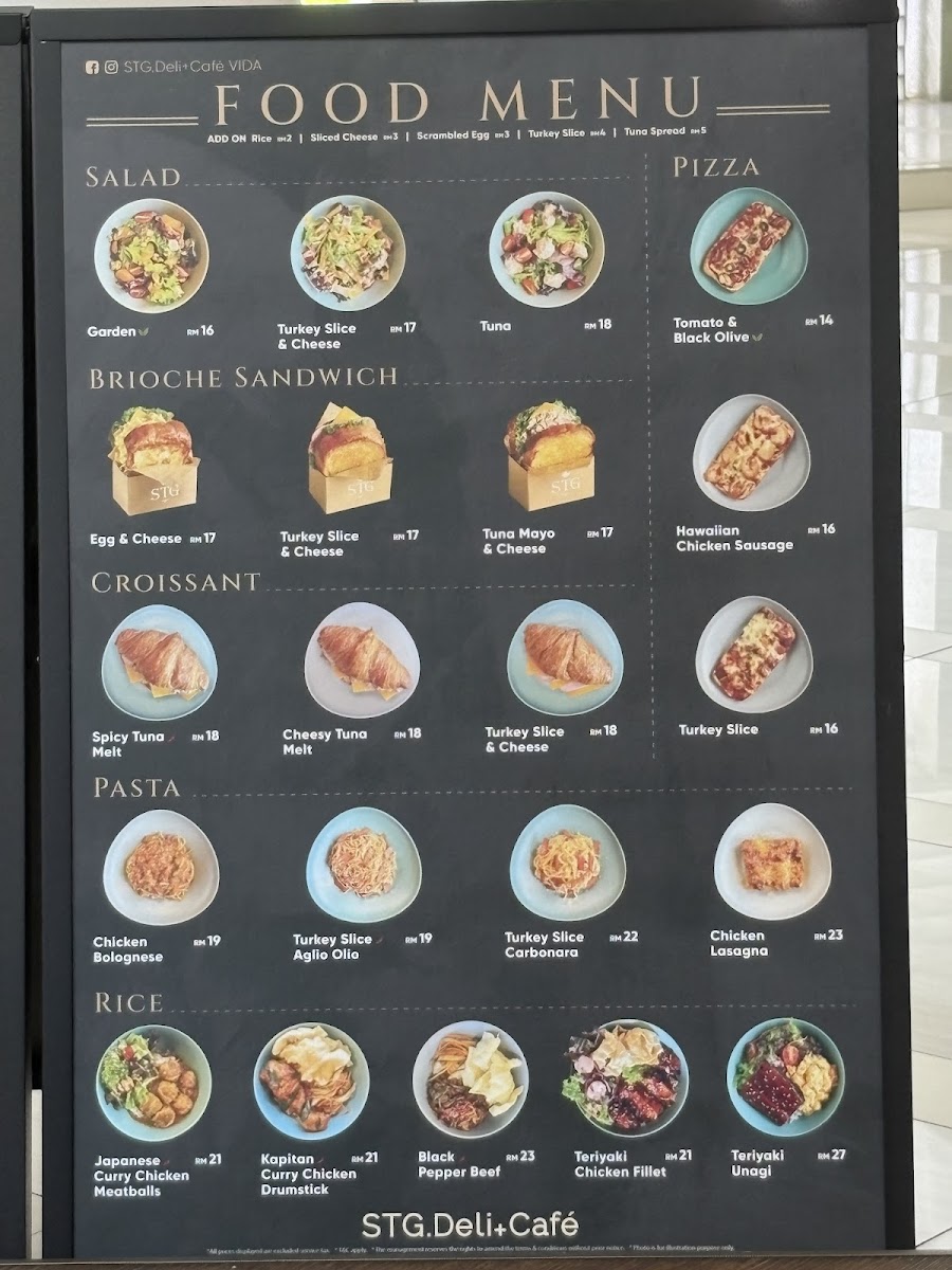 STG.Deli+Cafe VIDA Photo Menu 4