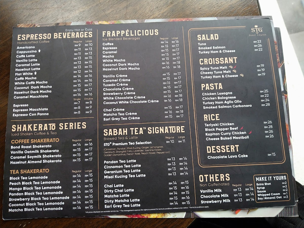 STG.Deli+Cafe VIDA Photo Menu 5