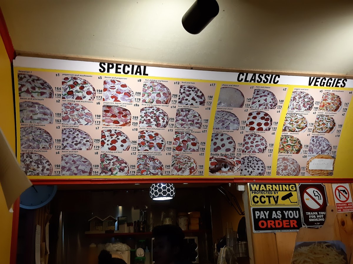 GLADYSMAY PIZZERIA Taytay Photo Menu 1