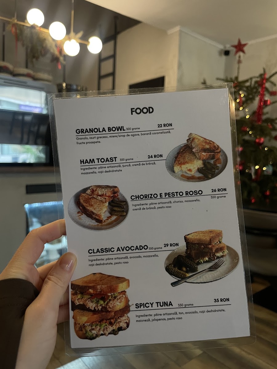 Spezia Coffee & Bistro Photo Menu 1