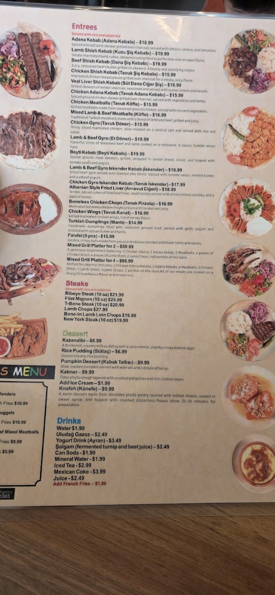 Gyro Spot Photo Menu 5
