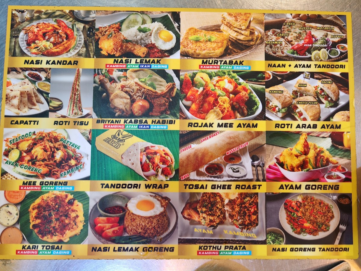 Restoran Habib (Permas) Photo Menu 1