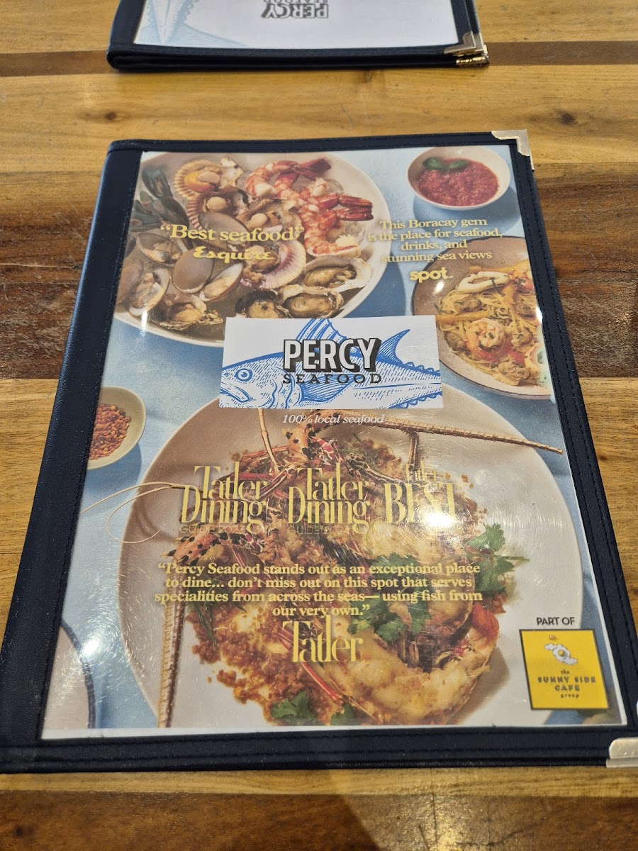 Percy Seafood Photo Menu 3
