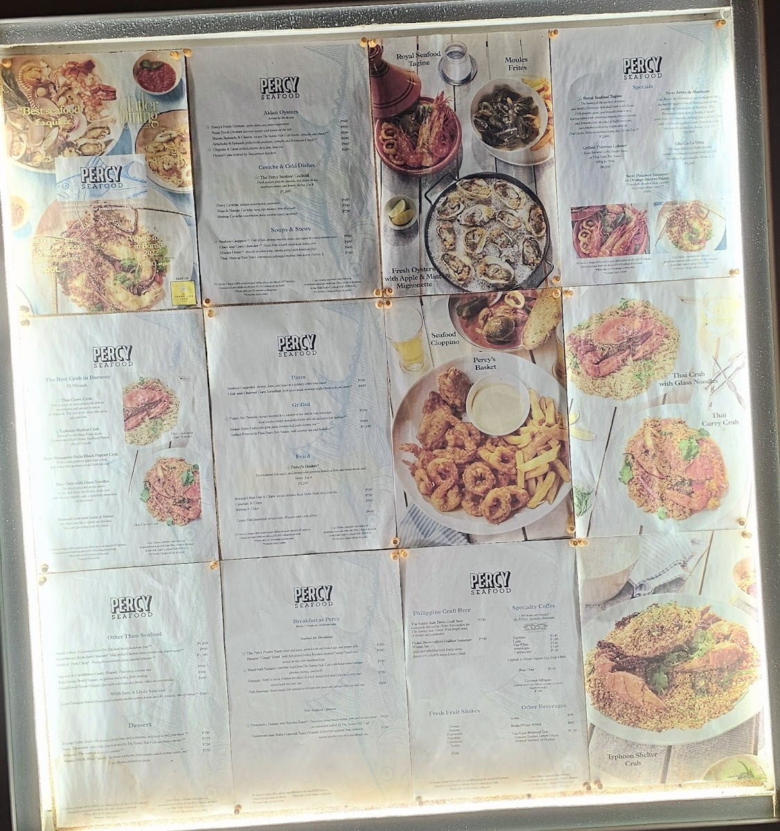 Percy Seafood Photo Menu 7