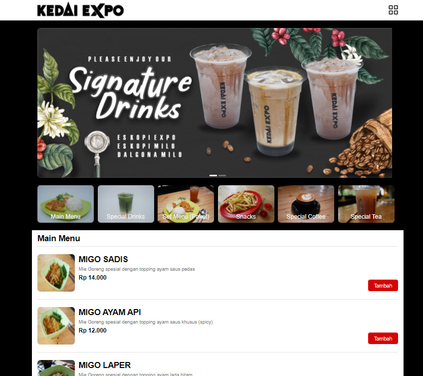 Kedai Expo Photo Menu 2