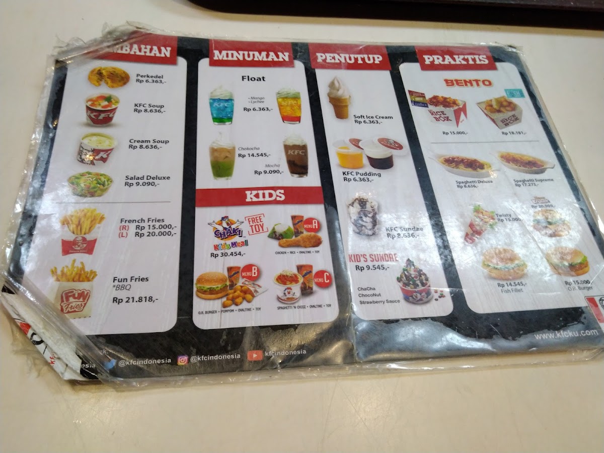 KFC Tanjungpinang Photo Menu 3