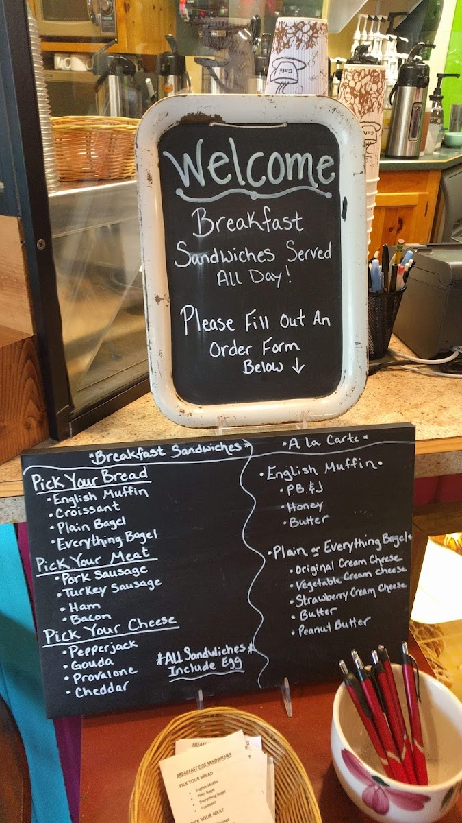 Crosslake Coffee Photo Menu 4