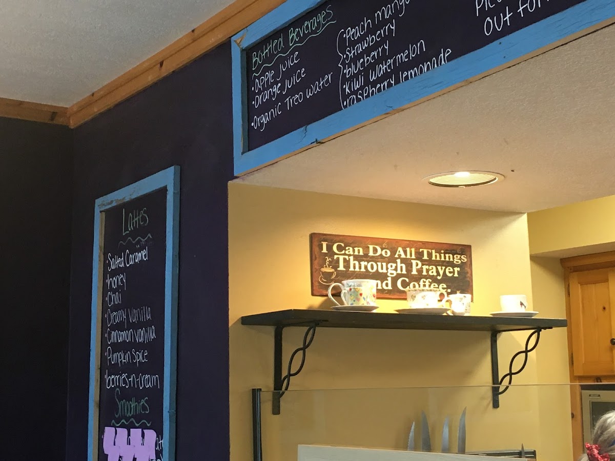 Crosslake Coffee Photo Menu 7