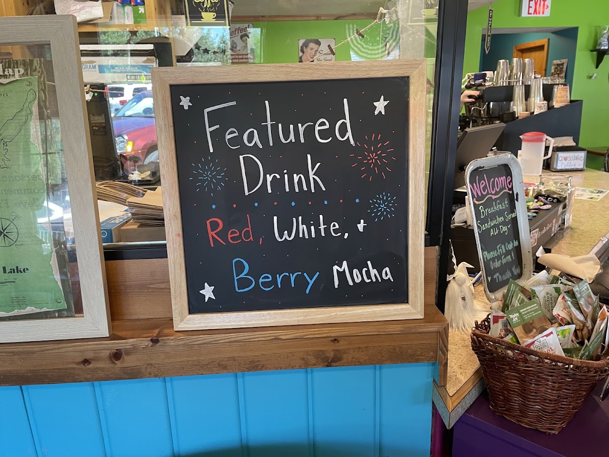 Crosslake Coffee Photo Menu 9