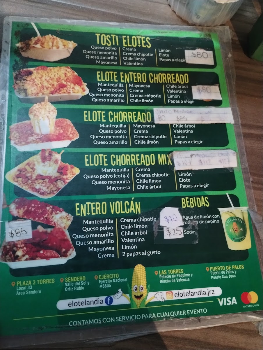 Elotelandia Photo Menu 1