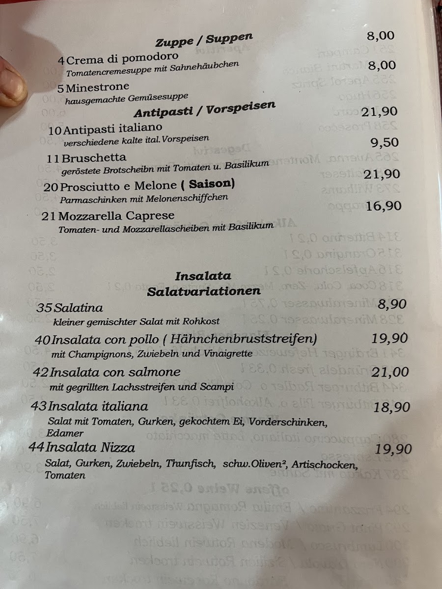 Pizzeria da Mario im Tennisheim Photo Menu 5