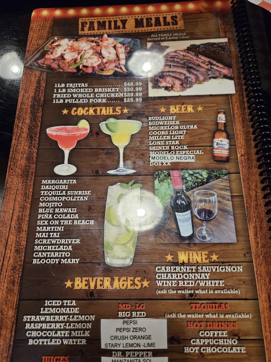 Lone Star Steakhouse Photo Menu 8