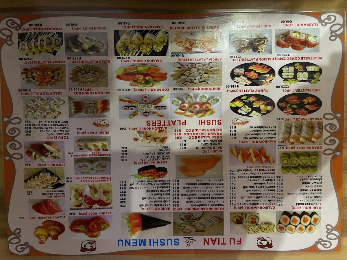 Fu tian sushi house Photo Menu 2
