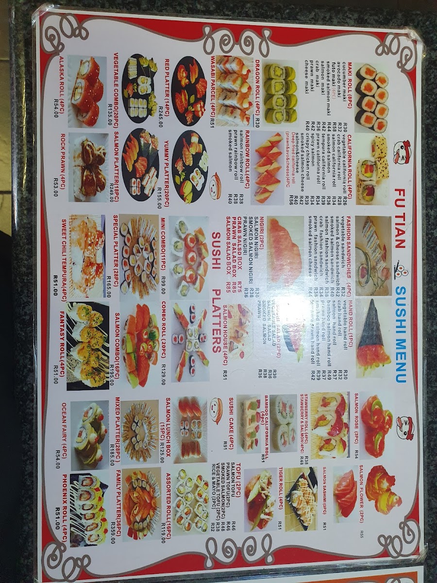 Fu tian sushi house Photo Menu 8