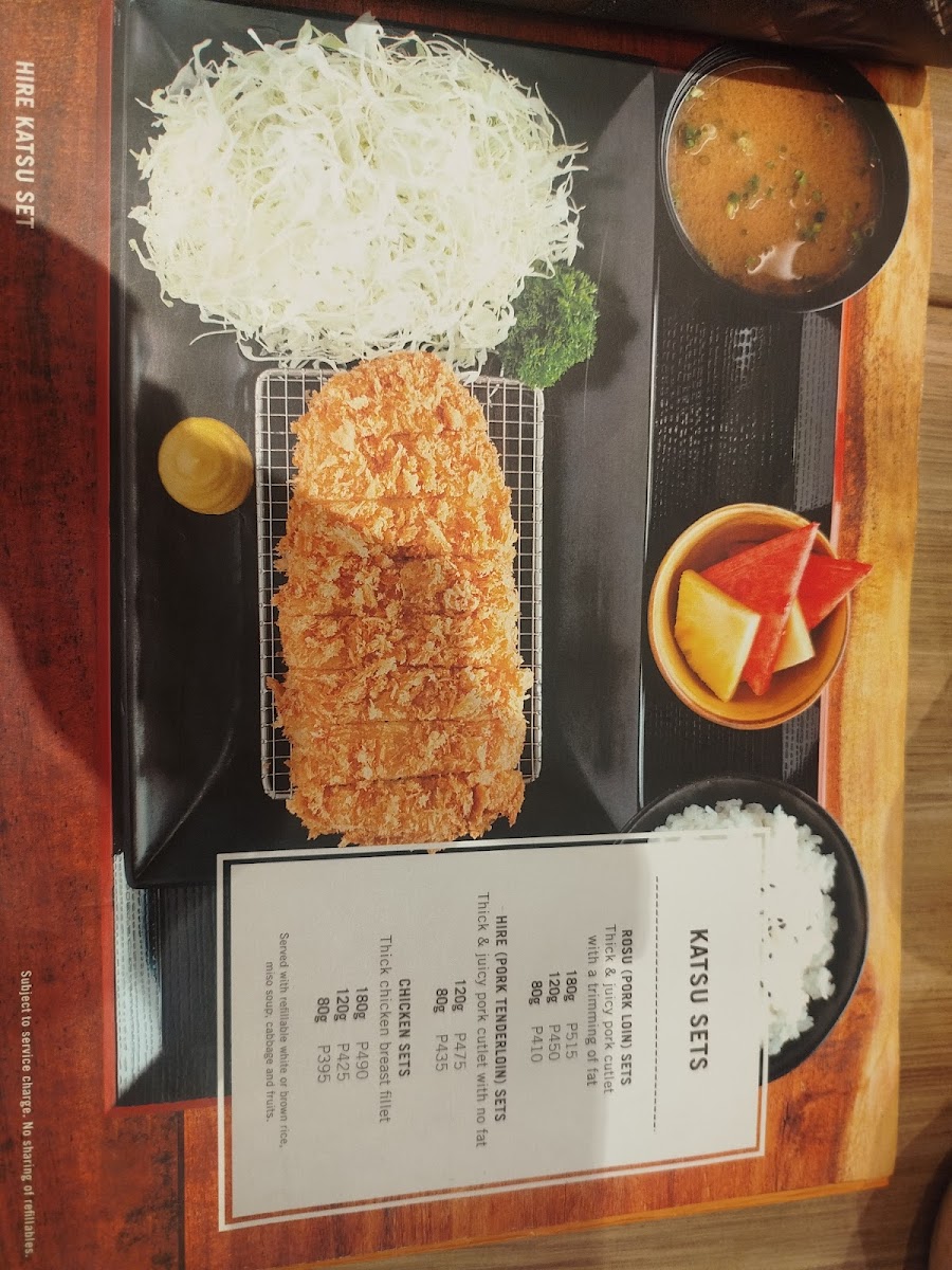 Yabu: House of Katsu Festival Mall Photo Menu 6