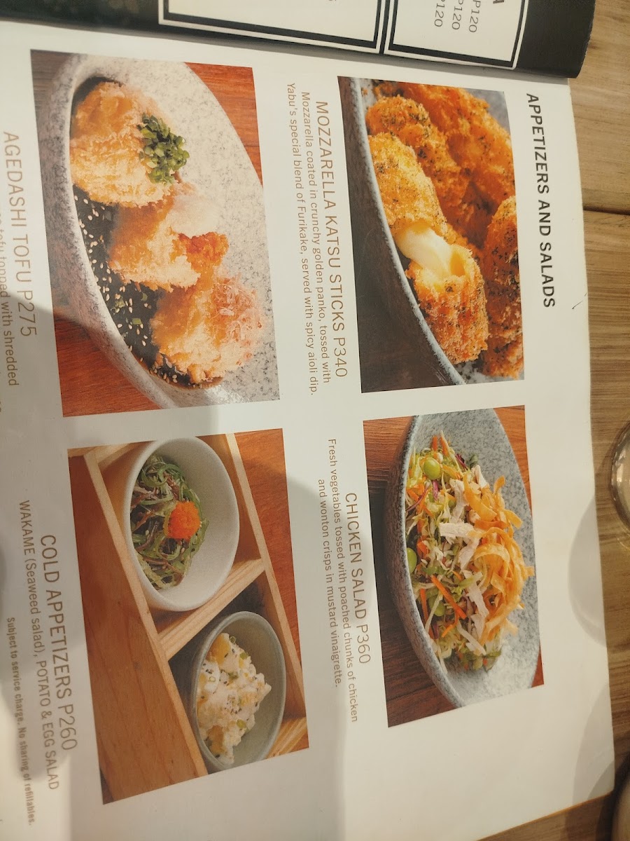 Yabu: House of Katsu Festival Mall Photo Menu 7