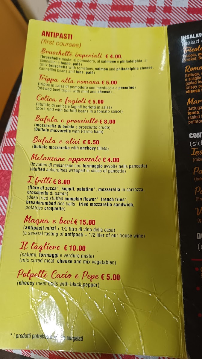 Trattoria Cacio e Pepe Photo Menu 4