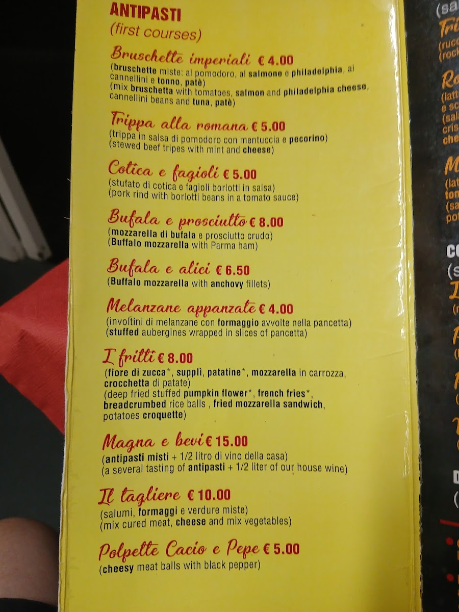Trattoria Cacio e Pepe Photo Menu 7