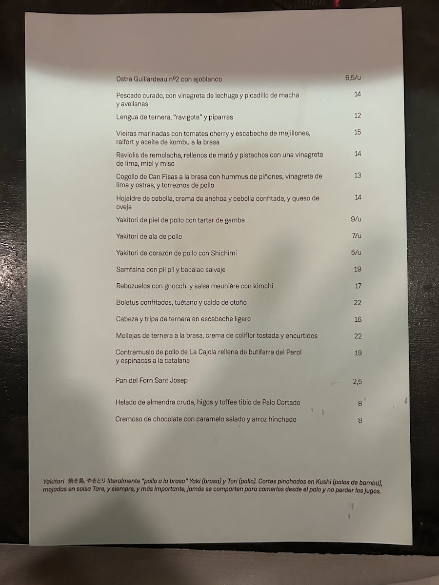 Suru Restaurant Photo Menu 3