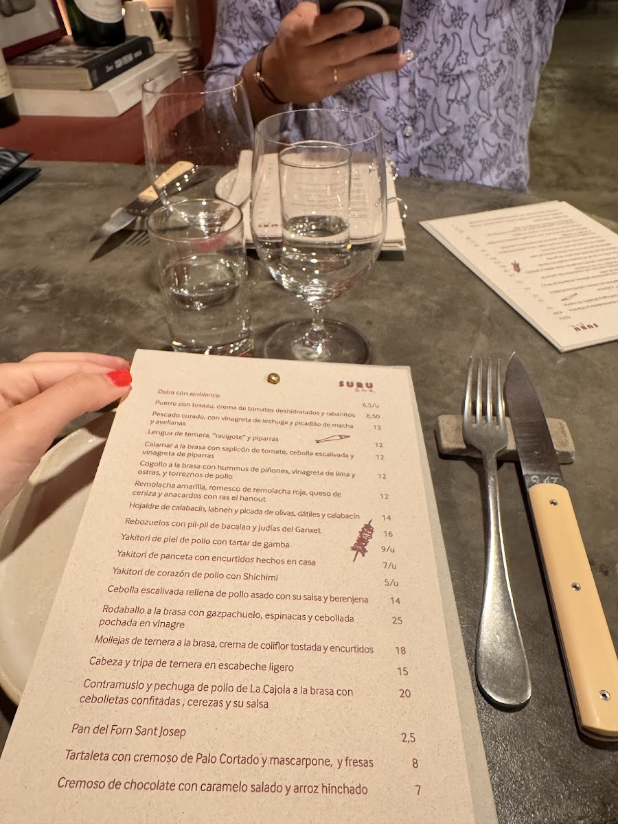 Suru Restaurant Photo Menu 7